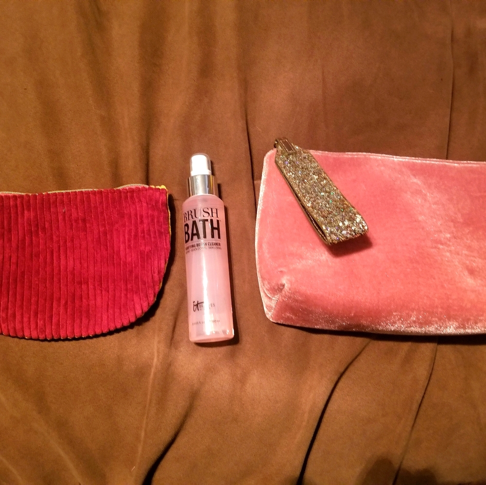 Makeup Bags and Brush Cleanser